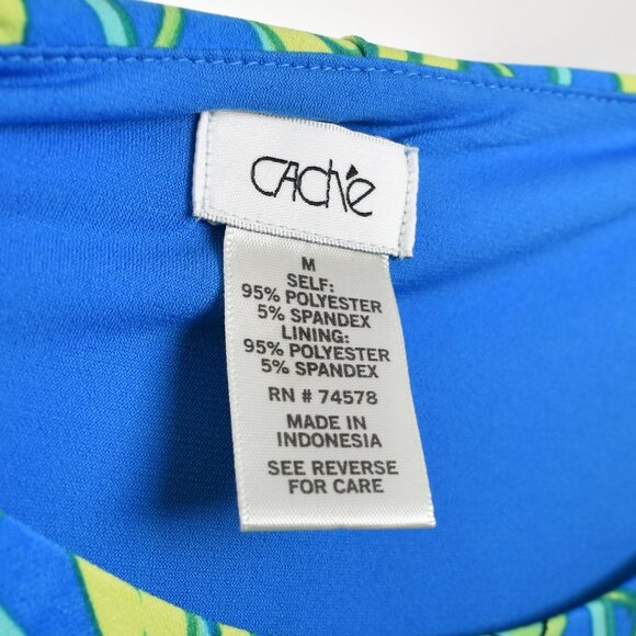 Cache Tropical Floral Sheath Dress - M - Picture 8 of 8